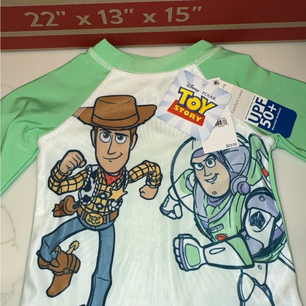 Toy Story Long Sleeve Kids Tee - Mint Green